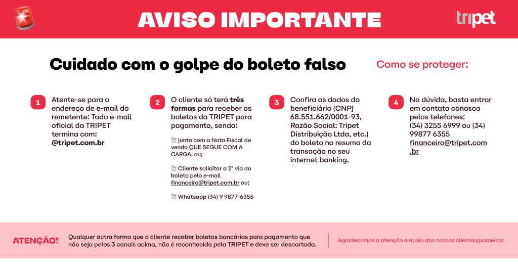 Banner Aviso Boleto Falso