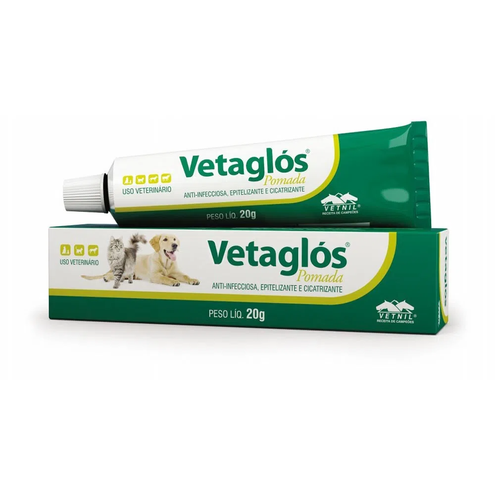 Logotipo produto Vetaglós Pomada®